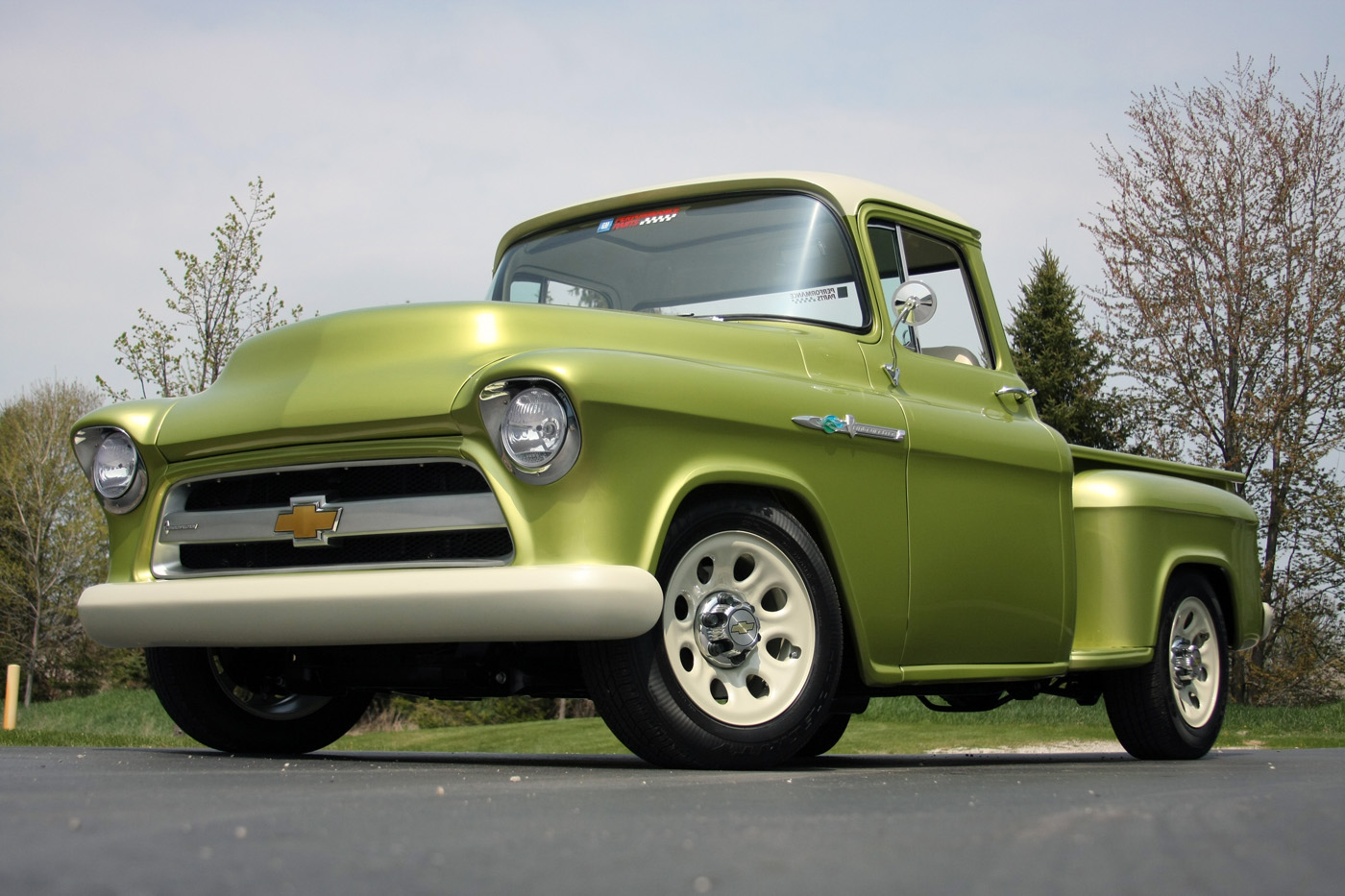 1955 CHEVROLET E ROD PICKUP Wallpaper and Background Image 1400x933