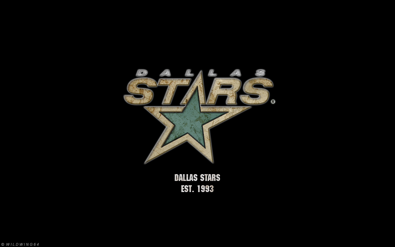 Dallas Stars Metallic logo wallpaper by wildwing64