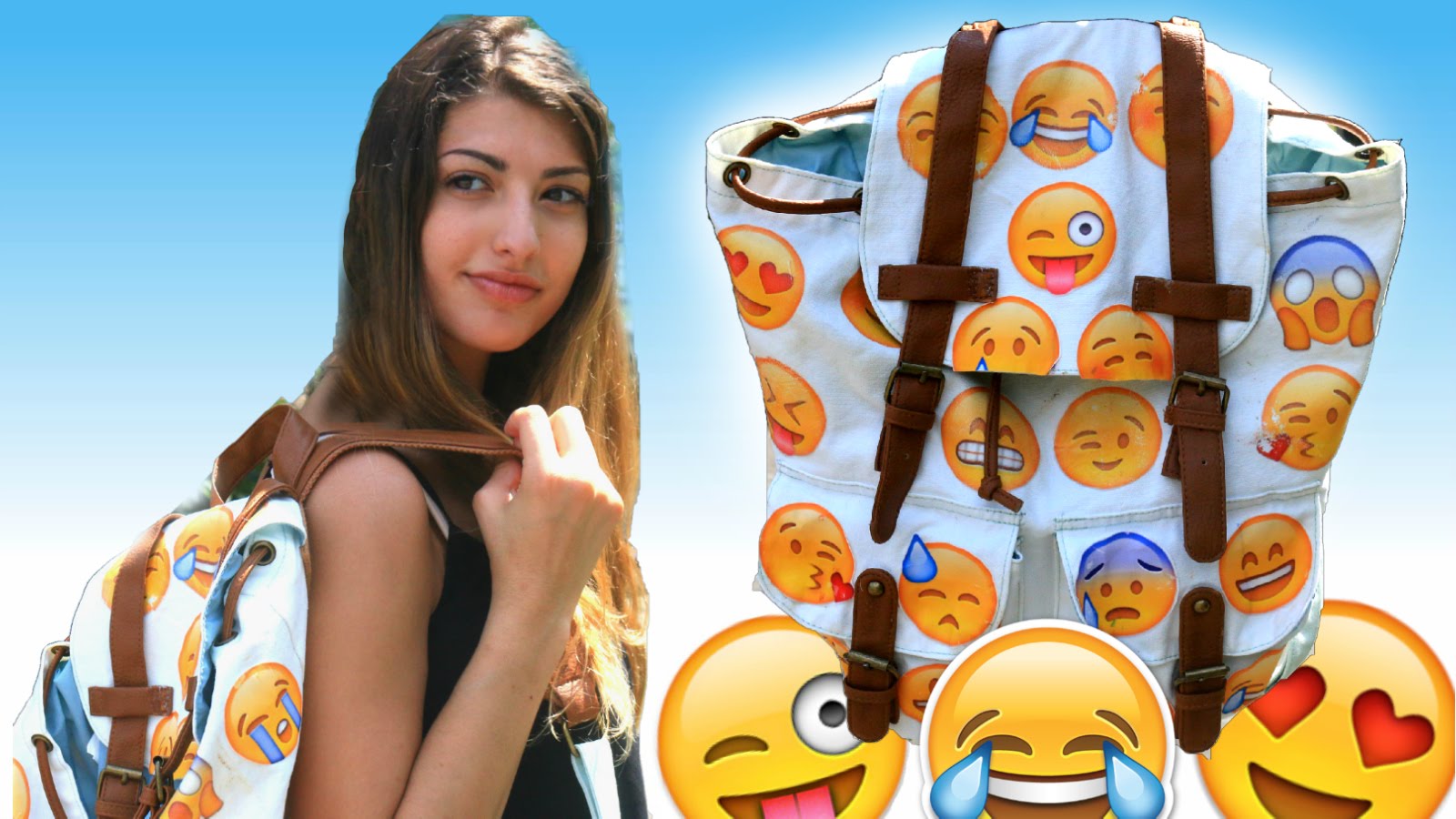 DIY Emoji Backpack
