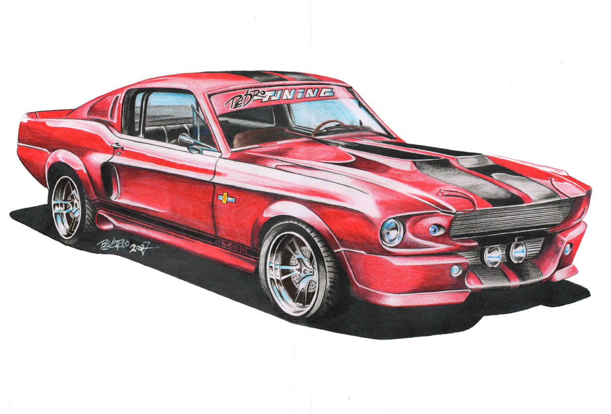 Ford Shelby Gt Eleanor Red By Haster Trenctown