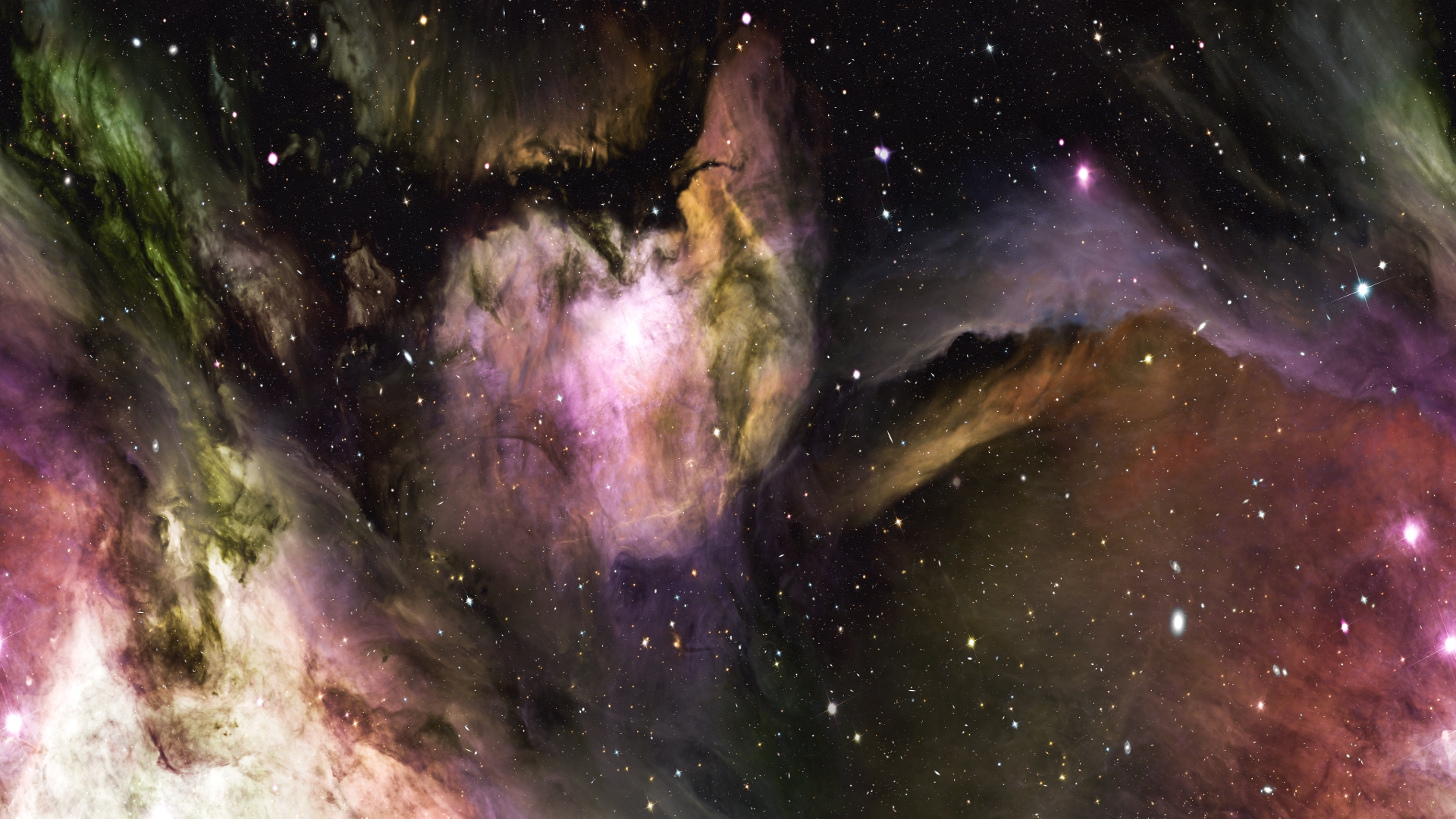 Orion Nebula HD Desktop Background Wallpaper 1293