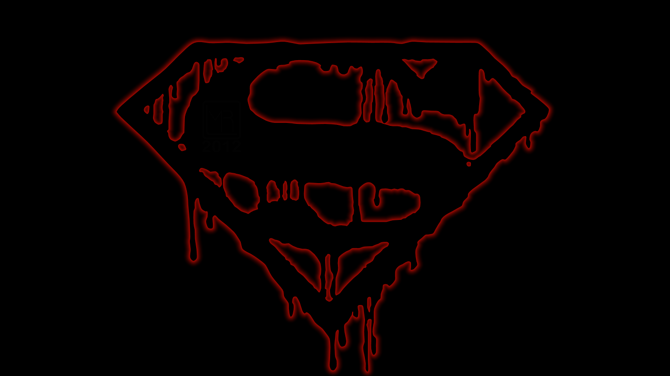 Death Of Superman Glowing Symbol Wp By Morganrlewis