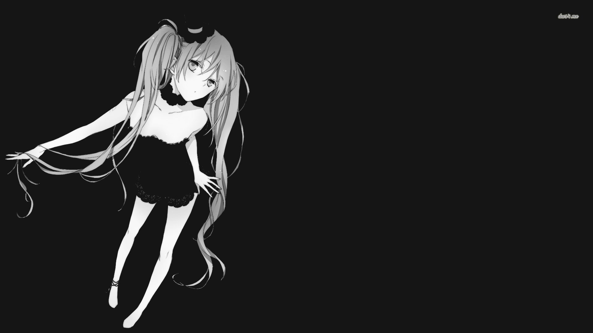 Detail Anime Black And White Wallpaper Koleksi Nomer