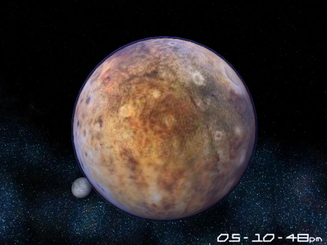 Pluto 3d Screensaver Beautiful Realistic Model Of The