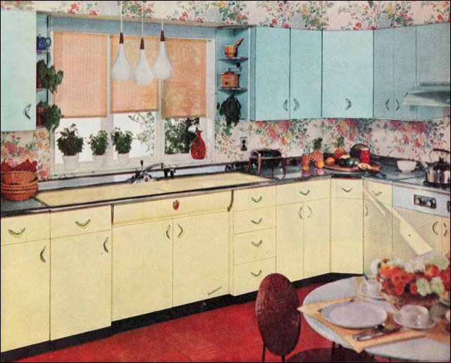 49 1950 Kitchen Wallpaper On Wallpapersafari