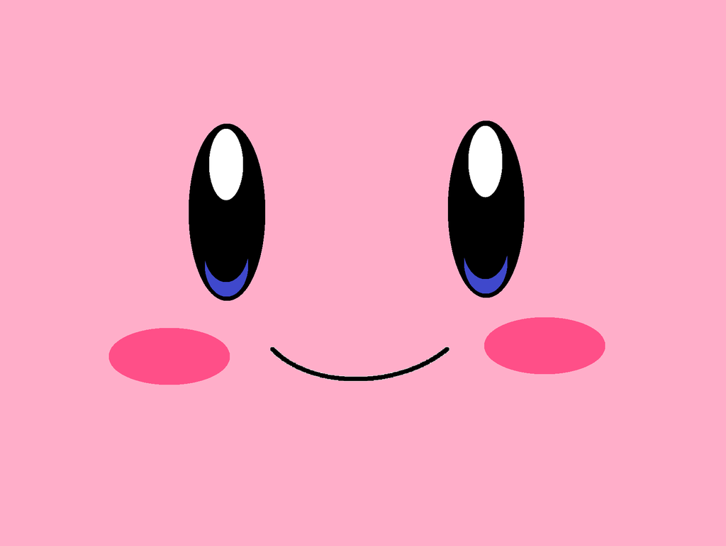Cute Kirby Wallpaper Face By Bluey30142