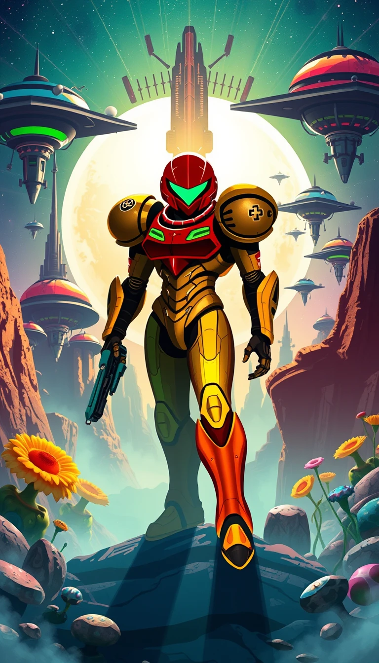Metroid Phone Wallpaper