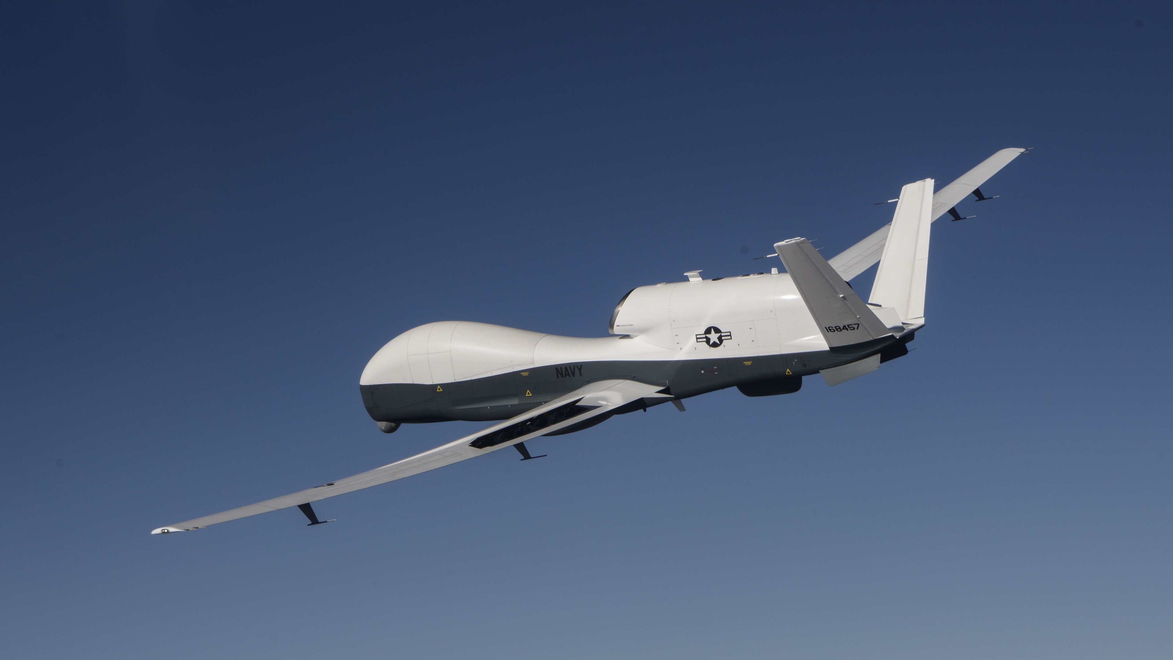Wallpaper Mq 4c Triton Drone Surveillance Uav Usa Army