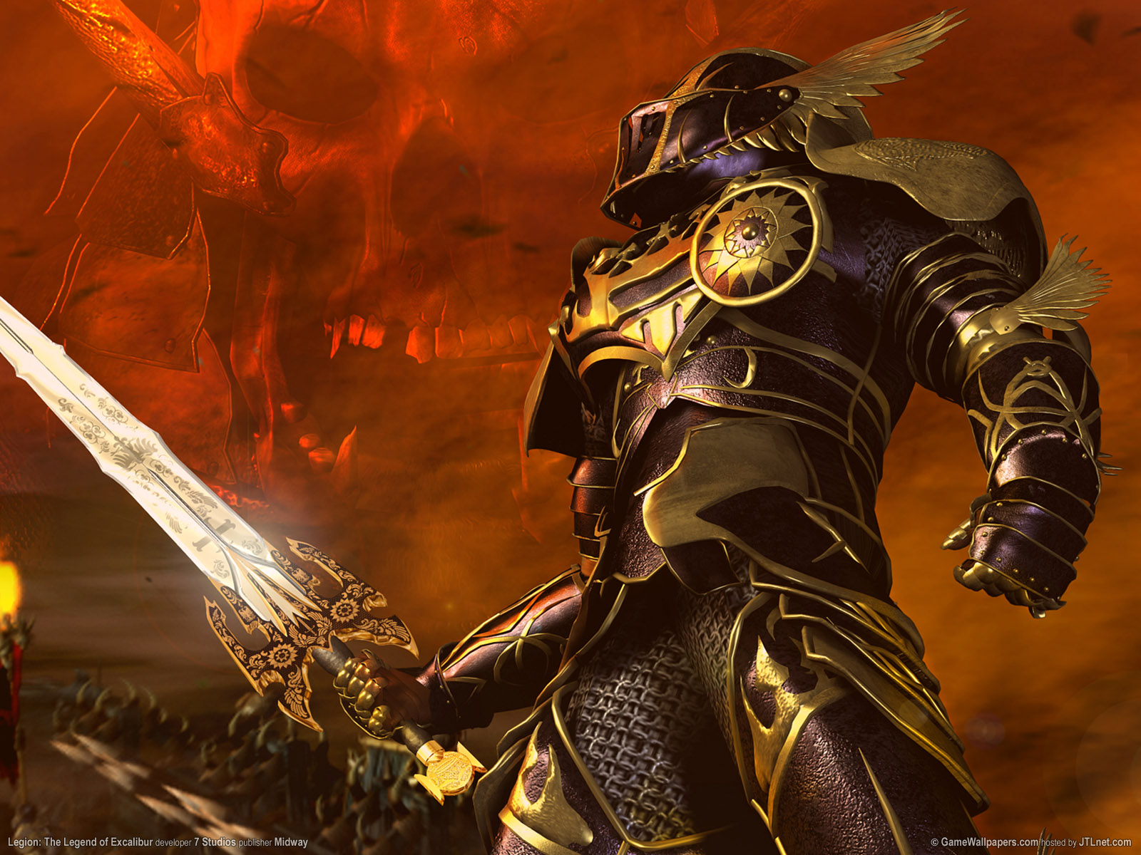 Thread Legion Legend Of Excalibur Wallpaper