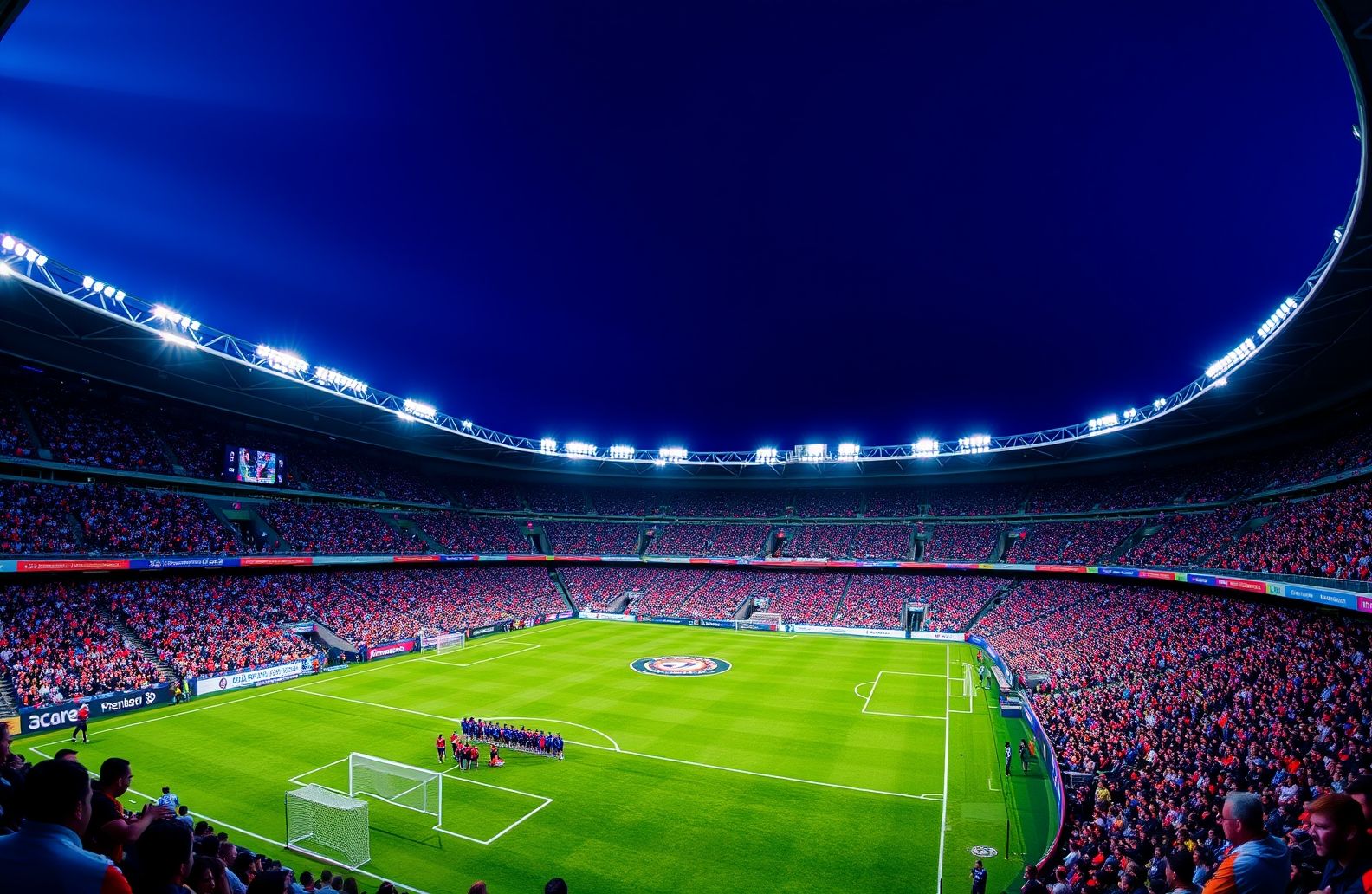 Football Stadium Background