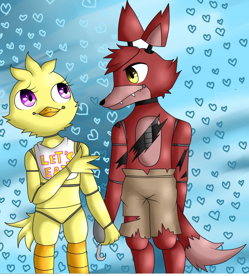 Free download Foxica Foxy x Chica Fnaf by Shoppet Sky for Desktop, Mobile &...