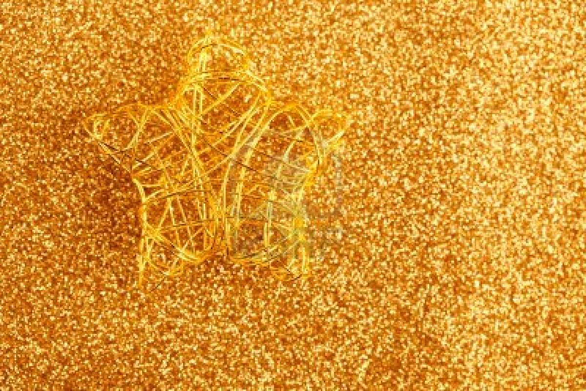 Gold Sparkle Wallpaper Background