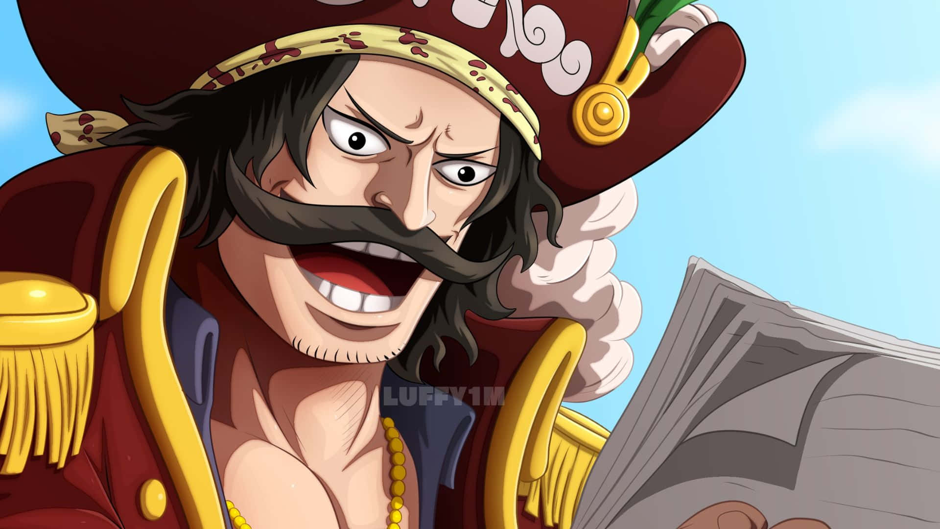 The Legendary Pirate King Gol D Wallpaper