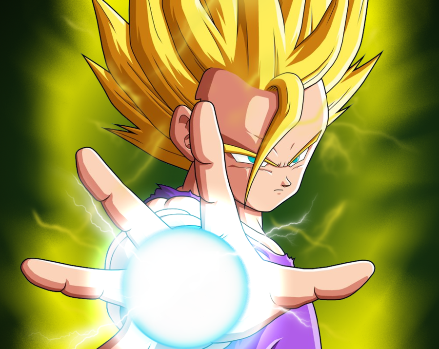 Super Saiyan 2 Goku by NostalgicSUPERFAN on DeviantArt