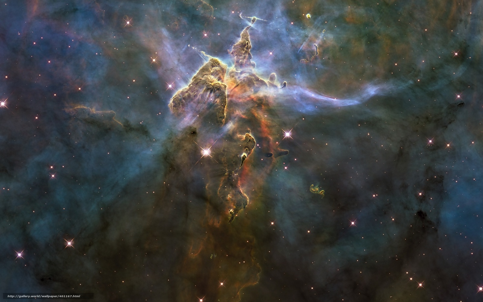 Wallpaper Carina Nebula Eta Carinae Desktop