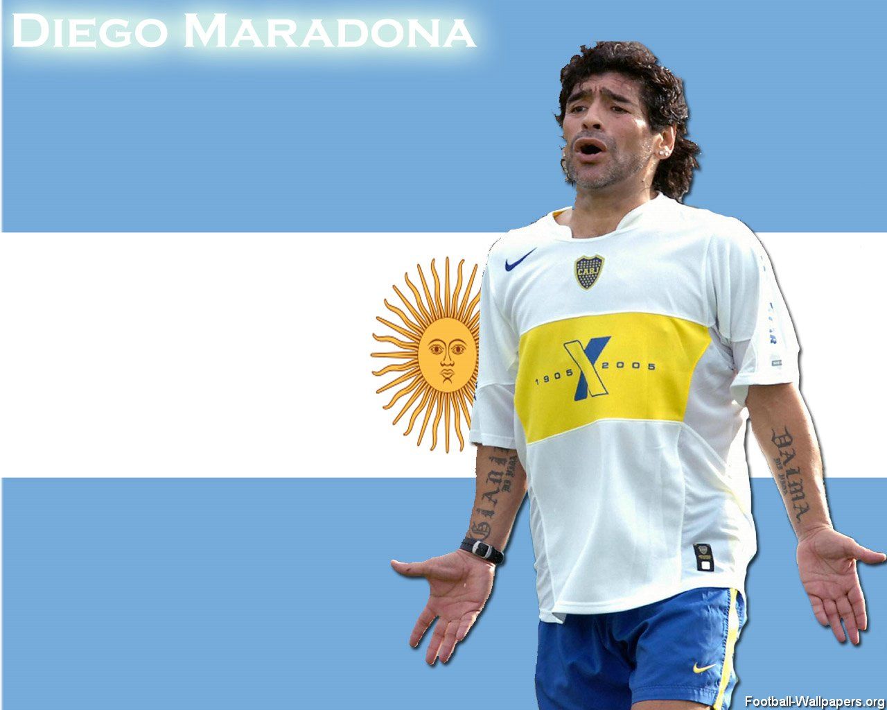 Diego Maradona HD Wallpaper