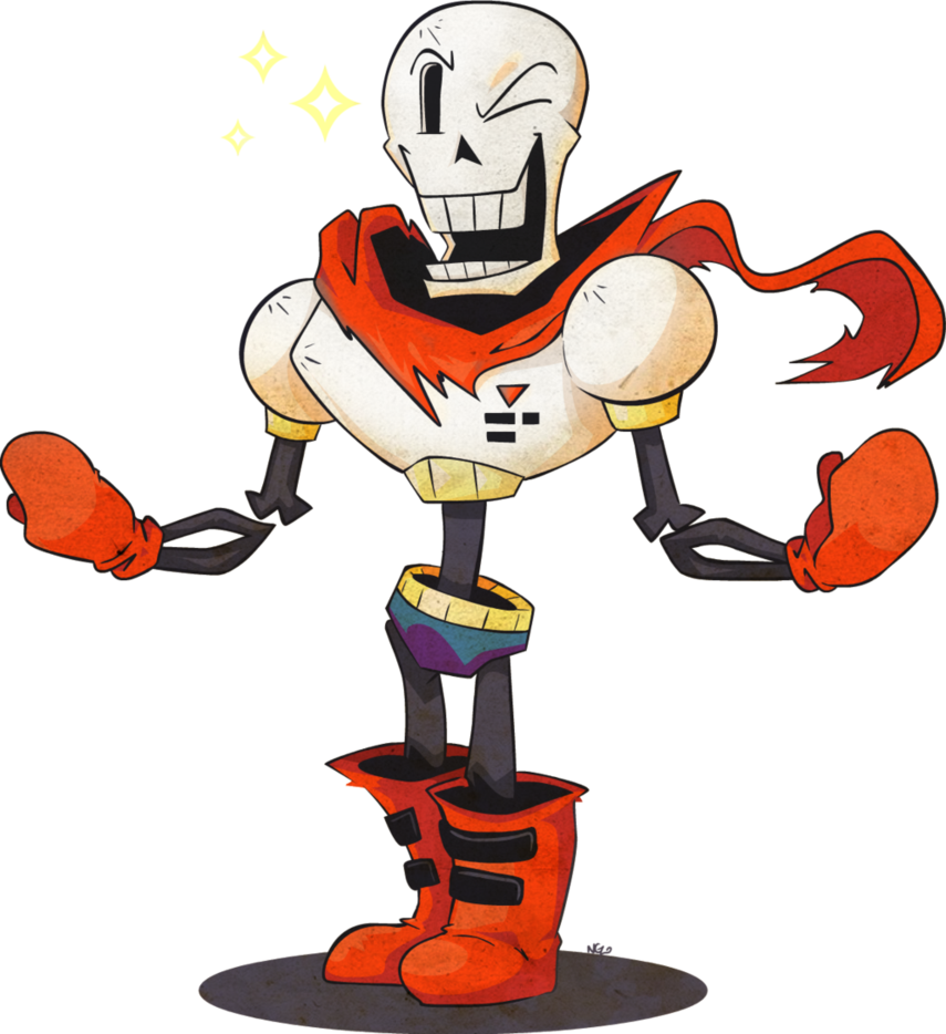 draw models character how to WallpaperSafari Undertale Wallpaper Papyrus