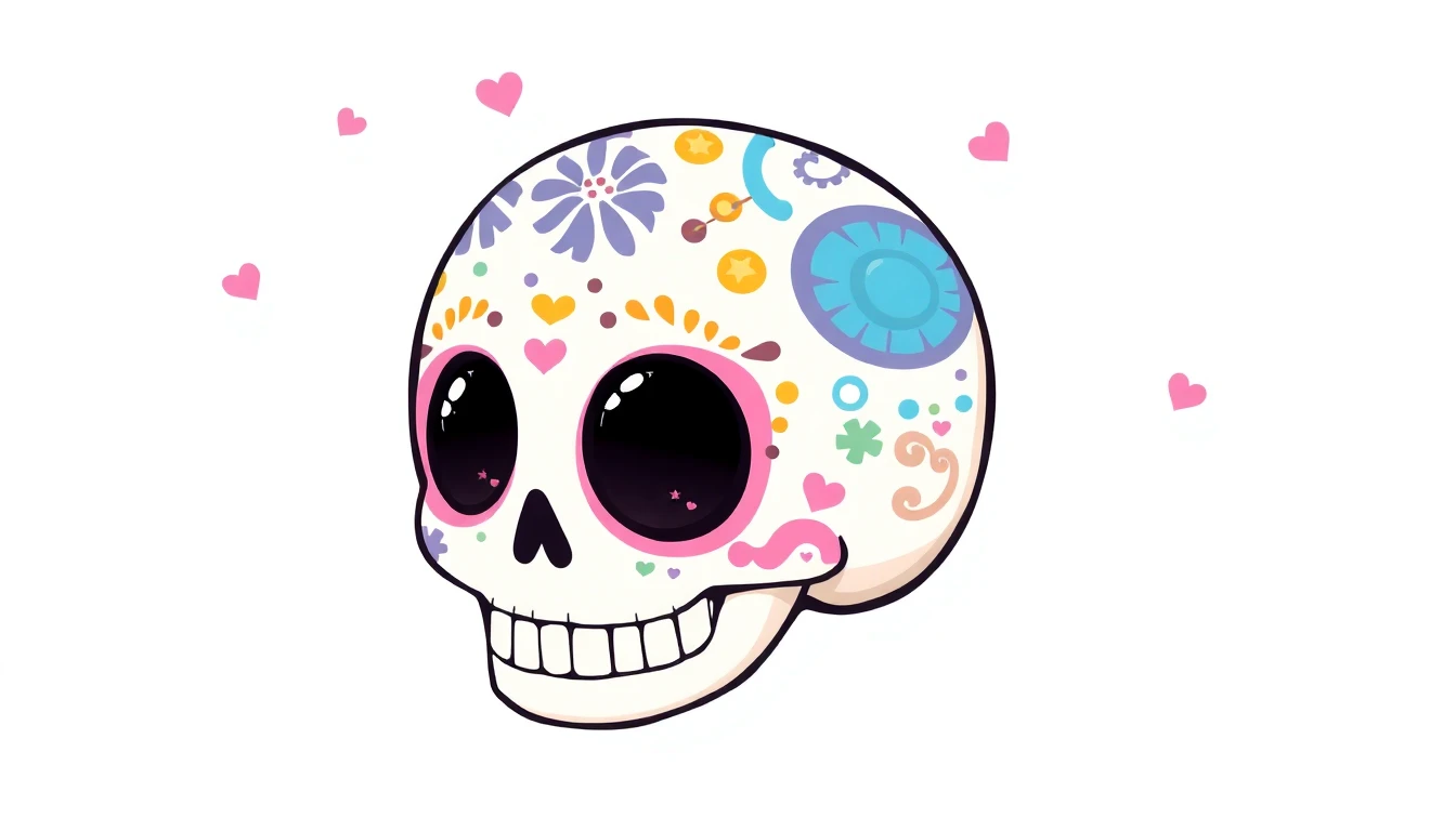 Cute Skull Wallpaper