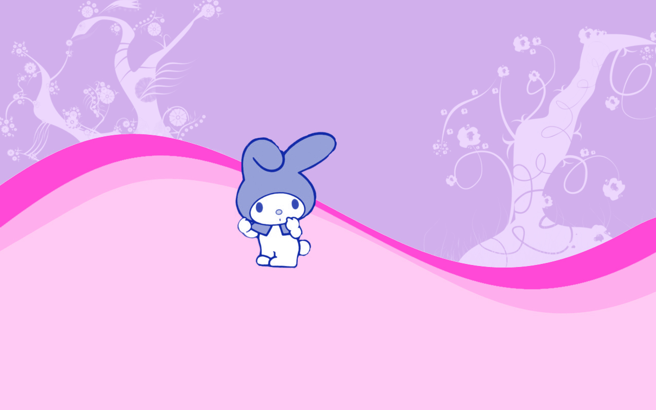 My Melody Wallpaper by suqbusjpg