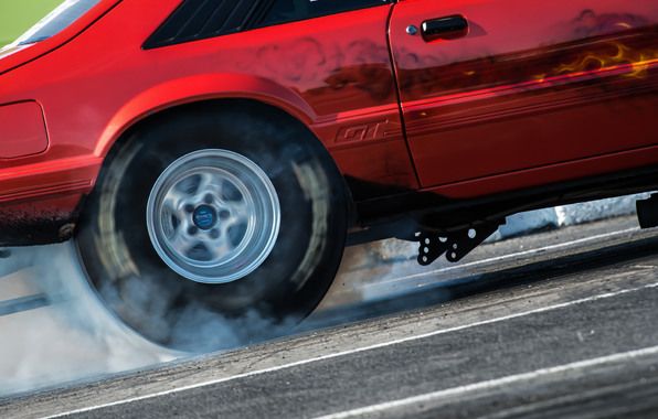 Wallpaper Muscle Car Drag Racing Race Wheel Smoke Pictures