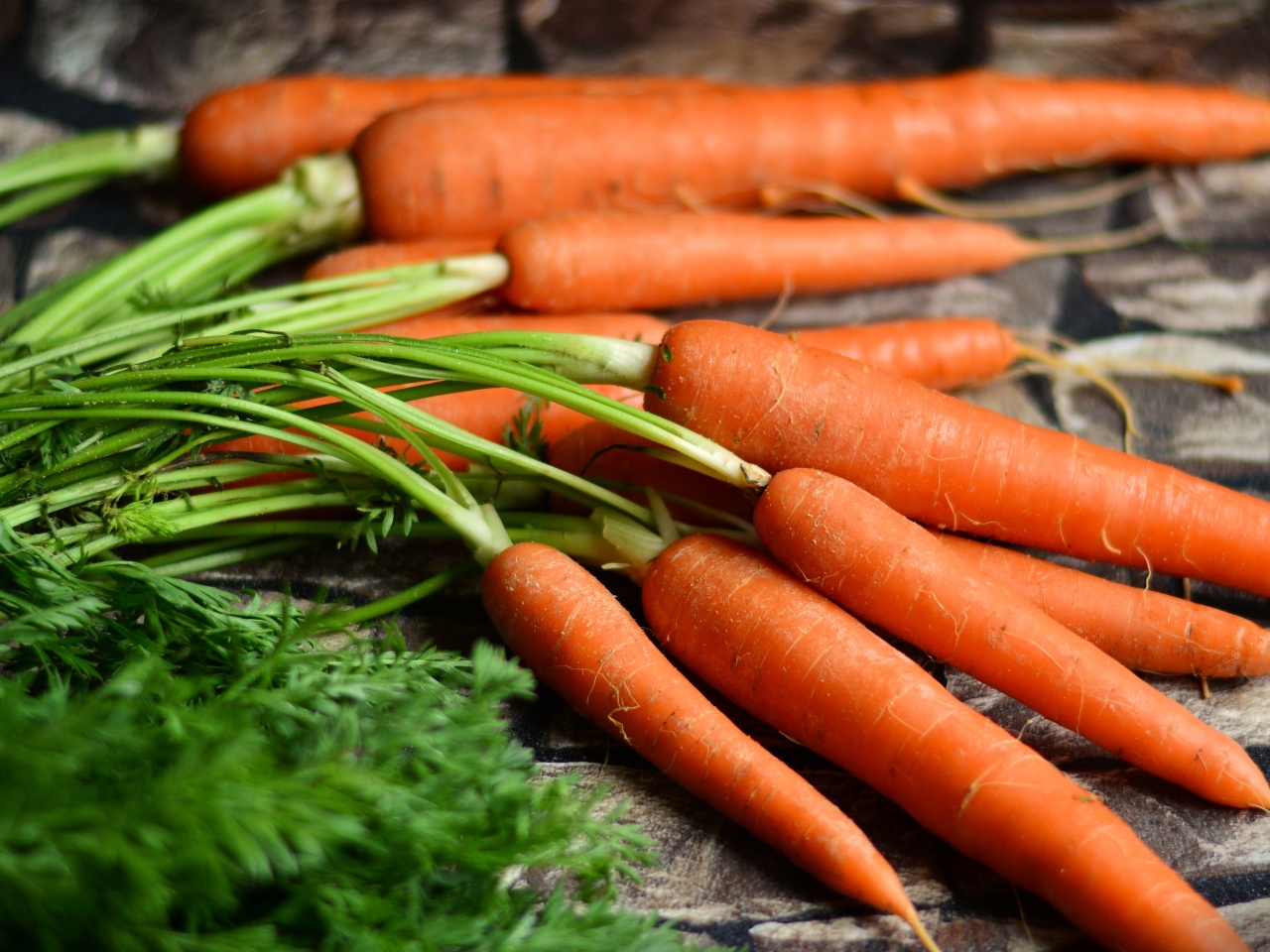 Wallpaper Carrots Vegetables Harvest