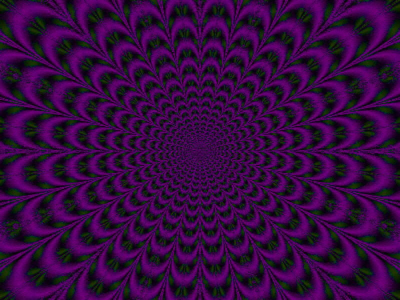 Purple Trippy Artwork