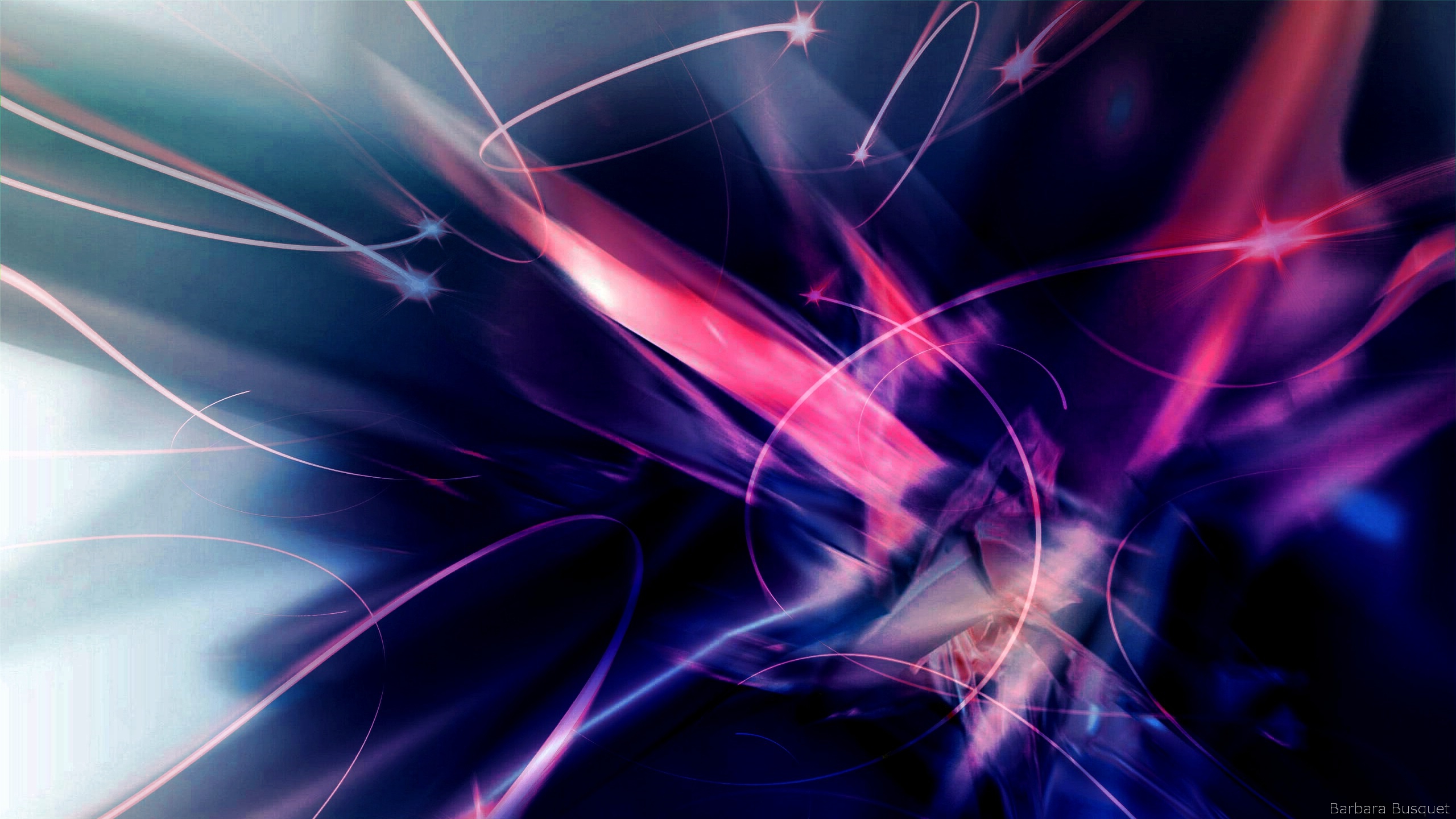 Abstract Wallpaper Pink Blue Purple Barbaras Hd