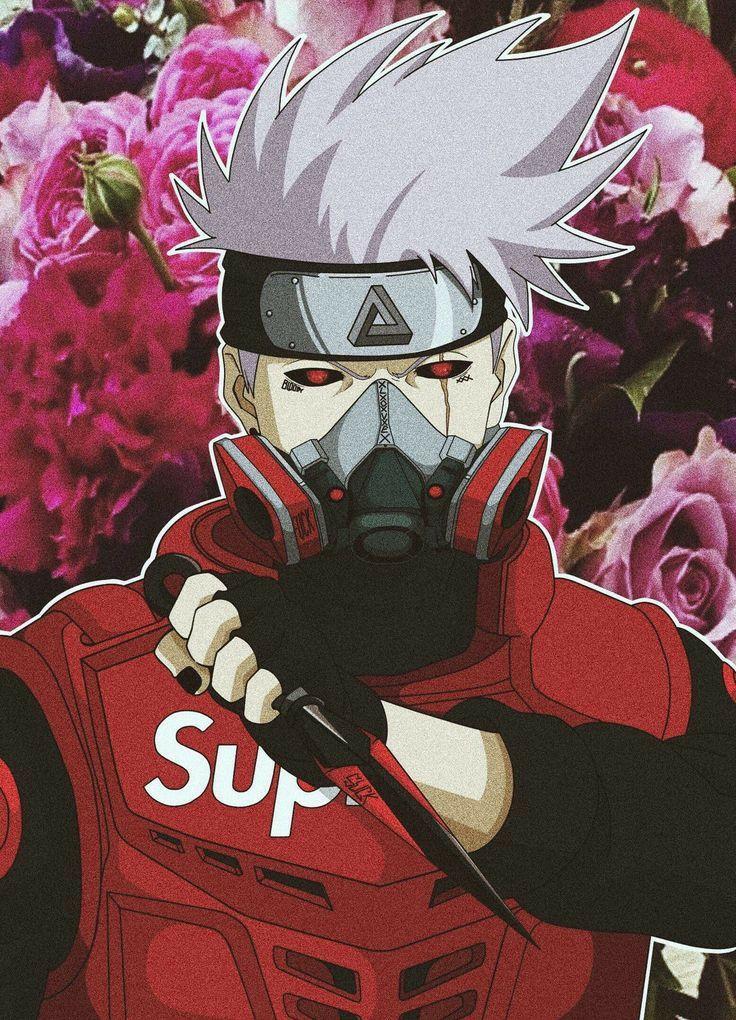 Kakashi Awesome Anime Naruto Uzumaki Art Wallpaper