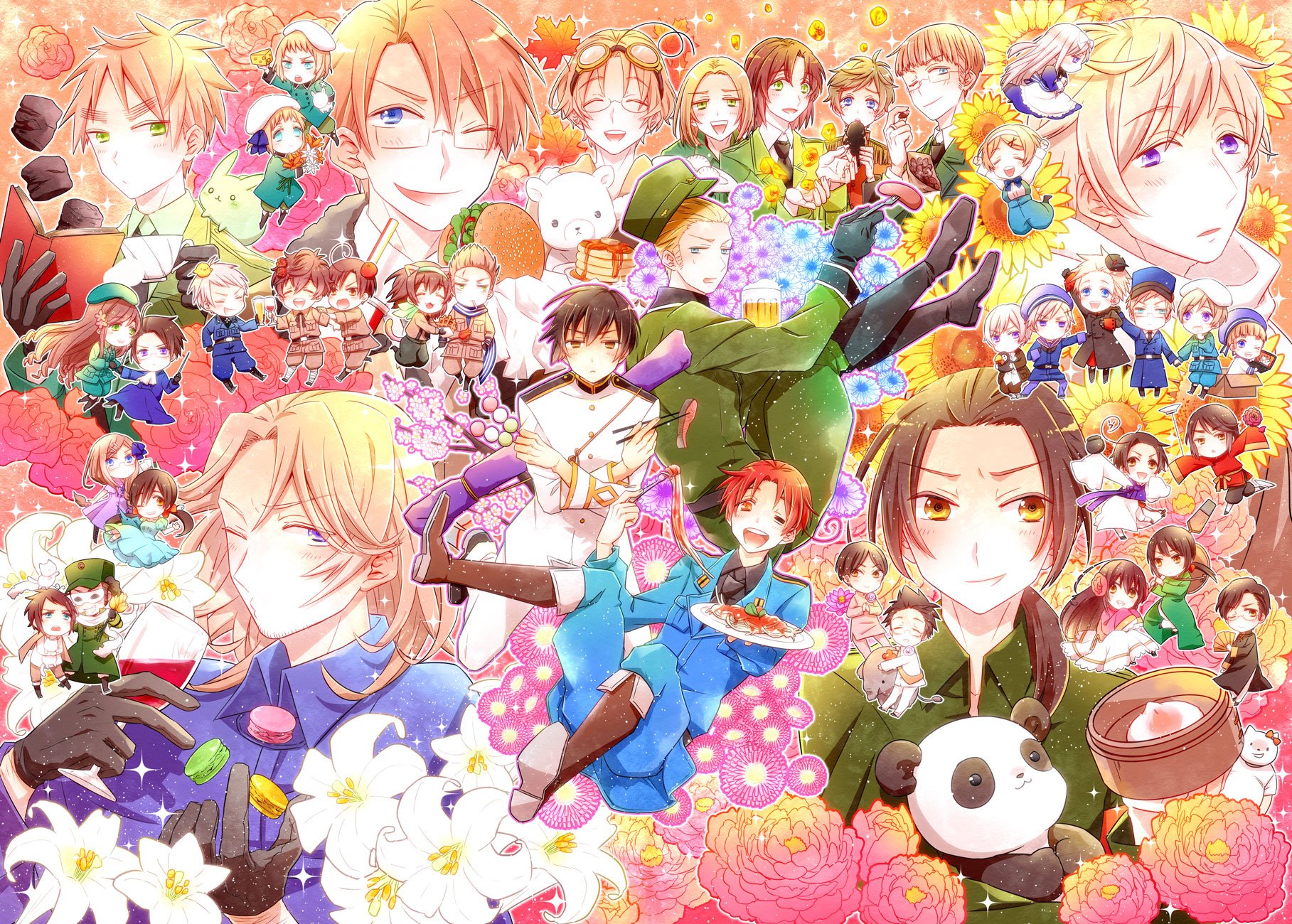 Axis Powers Hetalia G Wallpaper