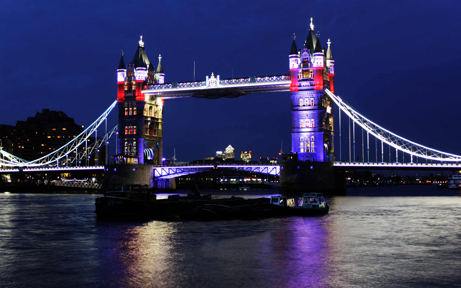 Tower Bridge Night Wallpaper HD