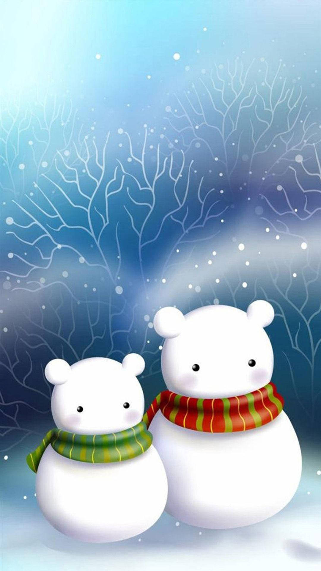 Cute Snow Wallpaper