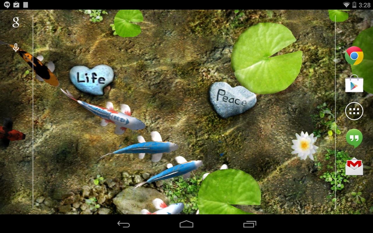 Koi Live Wallpaper Android Apps On Google Play