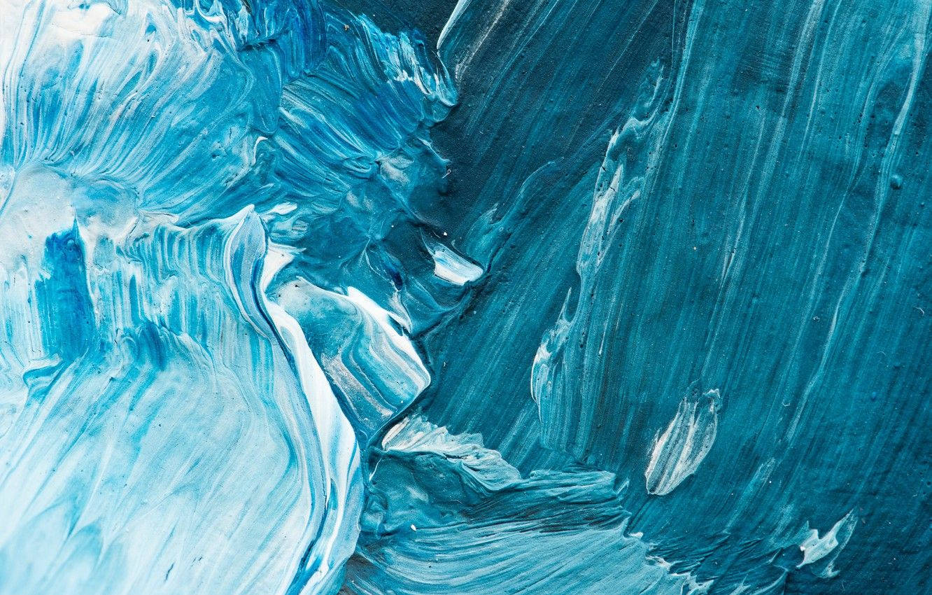 Blue Art Wallpaper
