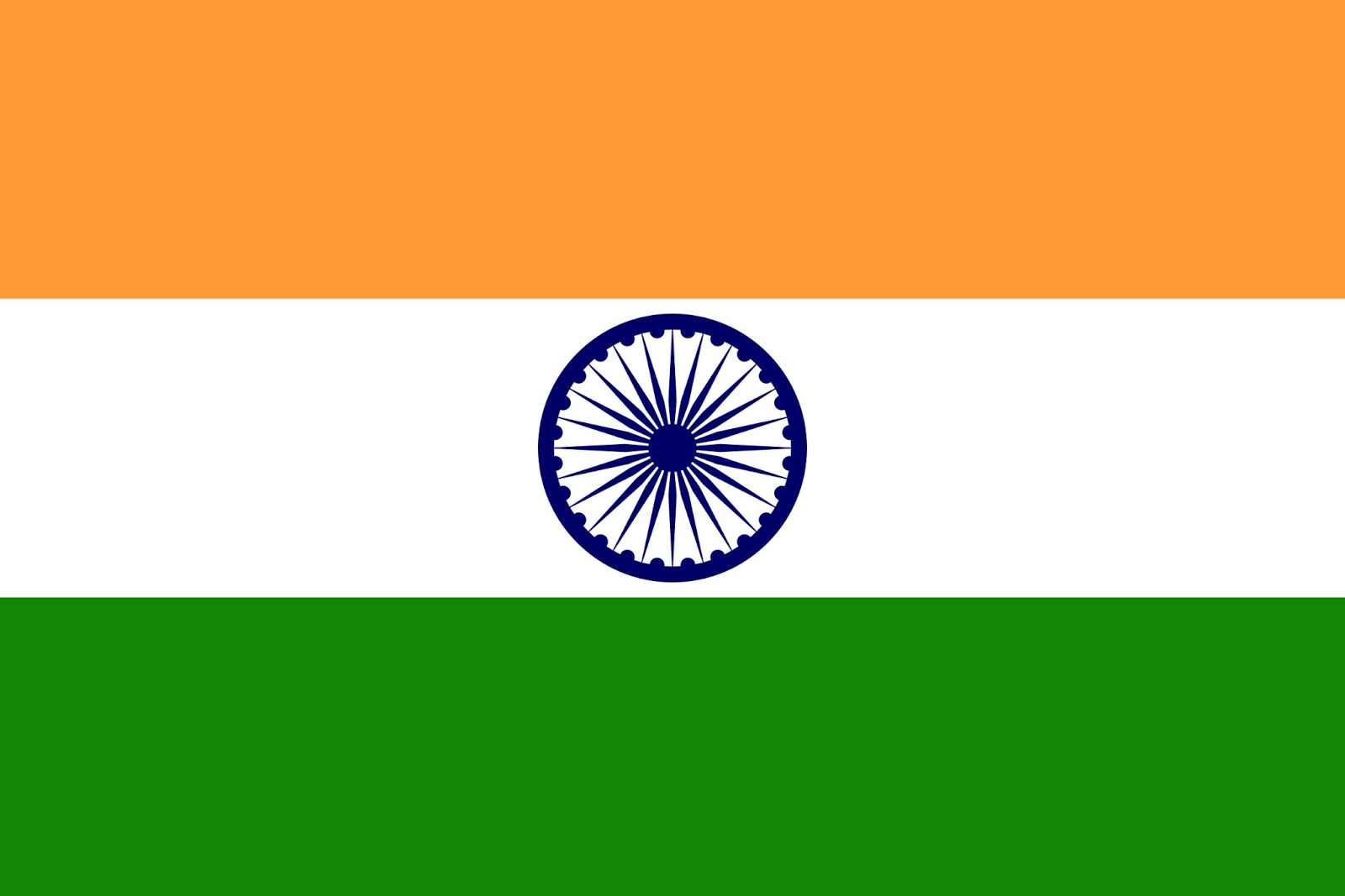 Simple Indian Flag HD Wallpaper Jpg