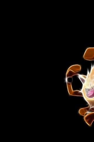 Pokemon Black Background Primeape 9kdw