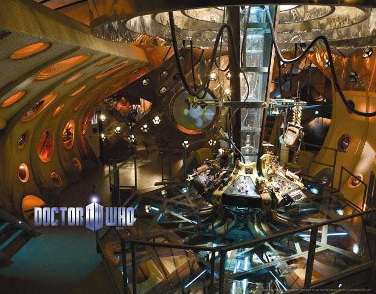 Doctor Who Wallpaper TARDIS Interior ForbiddenPlanetcom