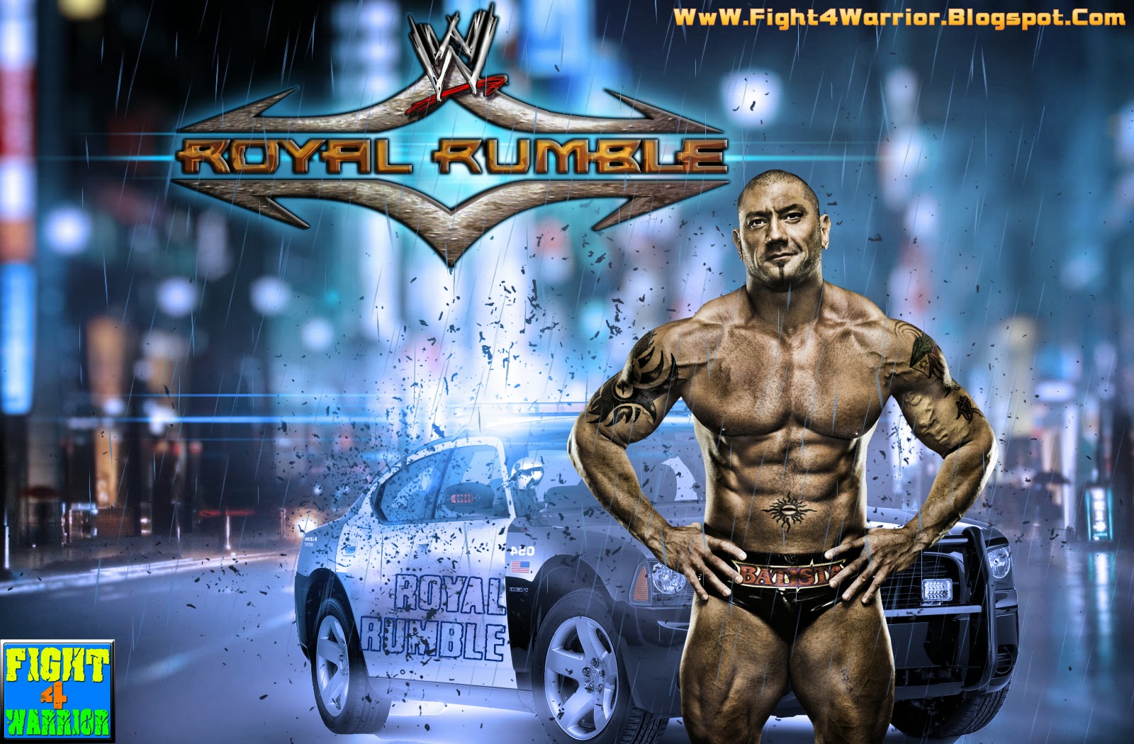 Wwe Royal Rumble 2014 Wallpaper FeatBatista Fight4warrior