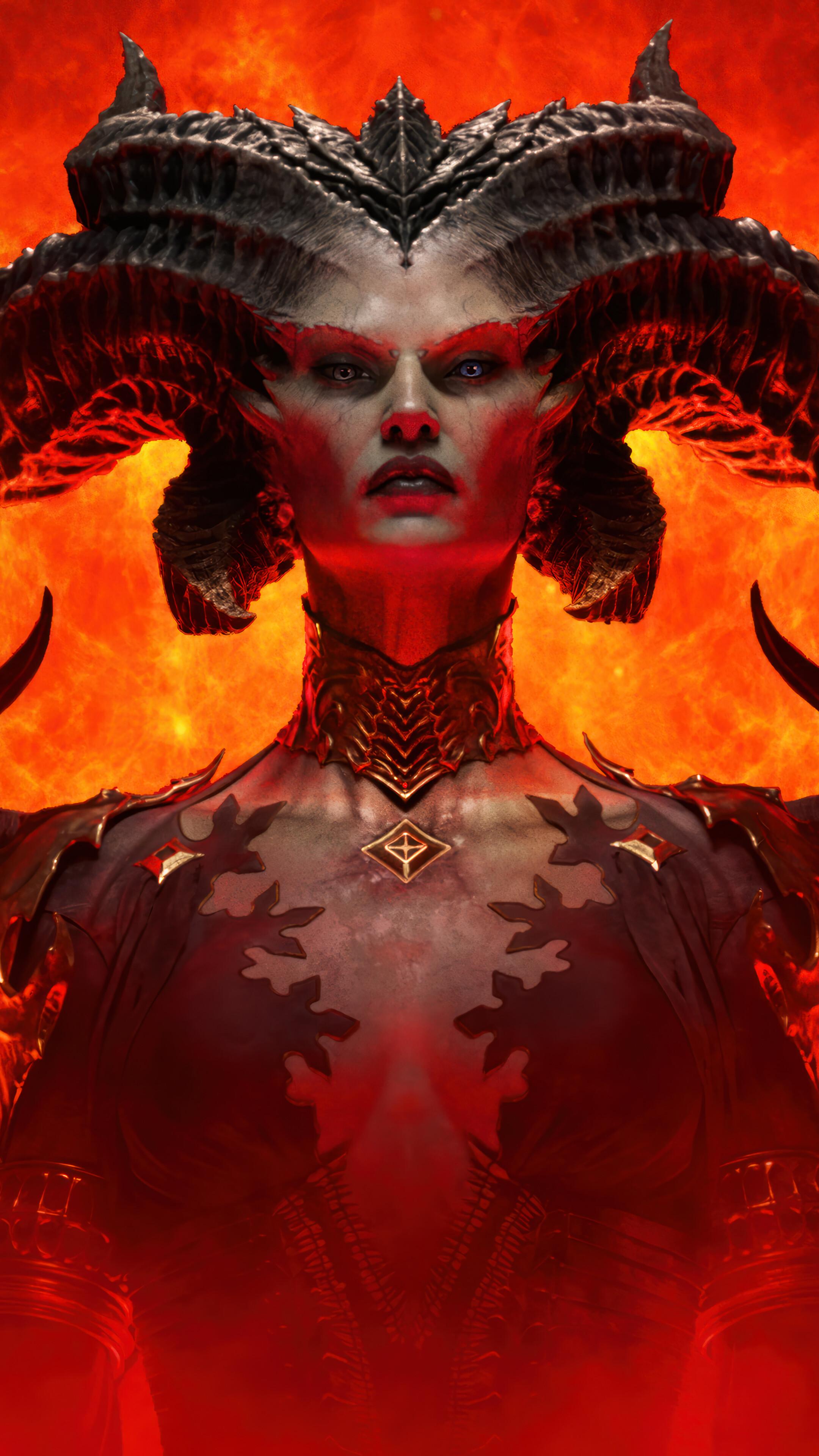Lilith Diablo IV Game 4K Wallpaper iPhone HD Phone 1101k