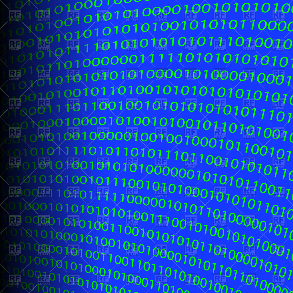 Computer binary code background Vector Image of Backgrounds