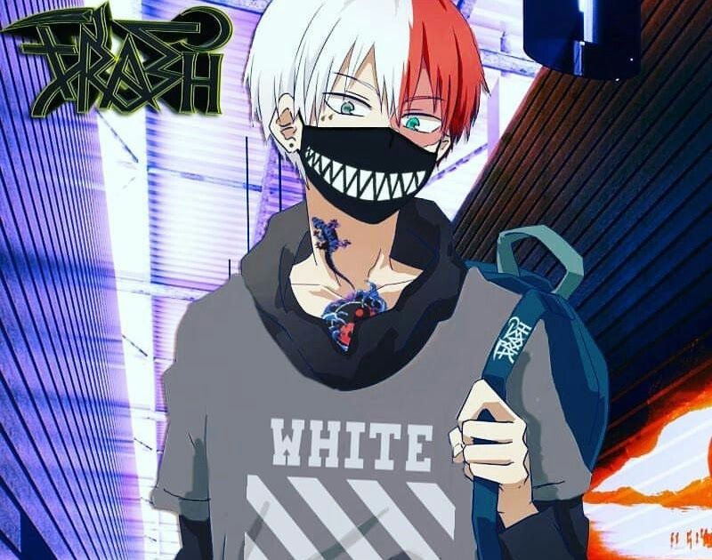 Wallpaper Cool Supreme Anime Boy