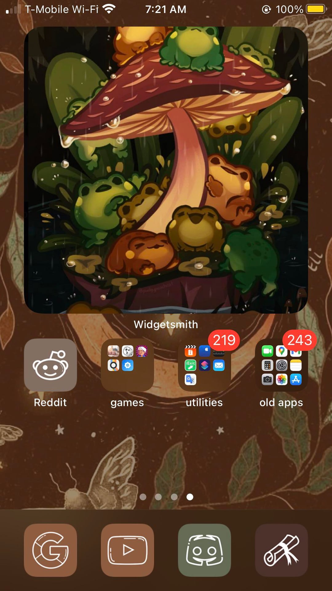 My Fall Cottagecore Phone Screen Wallpaper