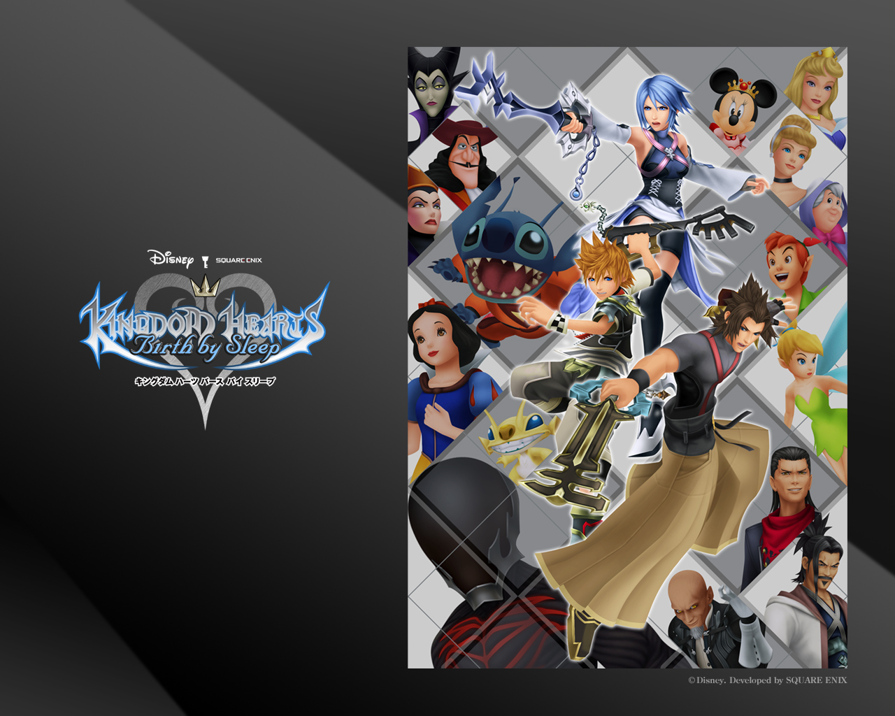 Fond Ecran Wallpaper Kingdom Hearts Birth By Sleep