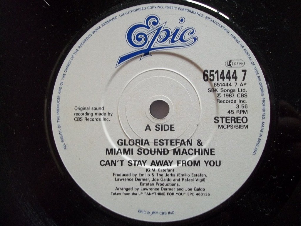 Miami Sound Machine Can T Stay Away From You Epic