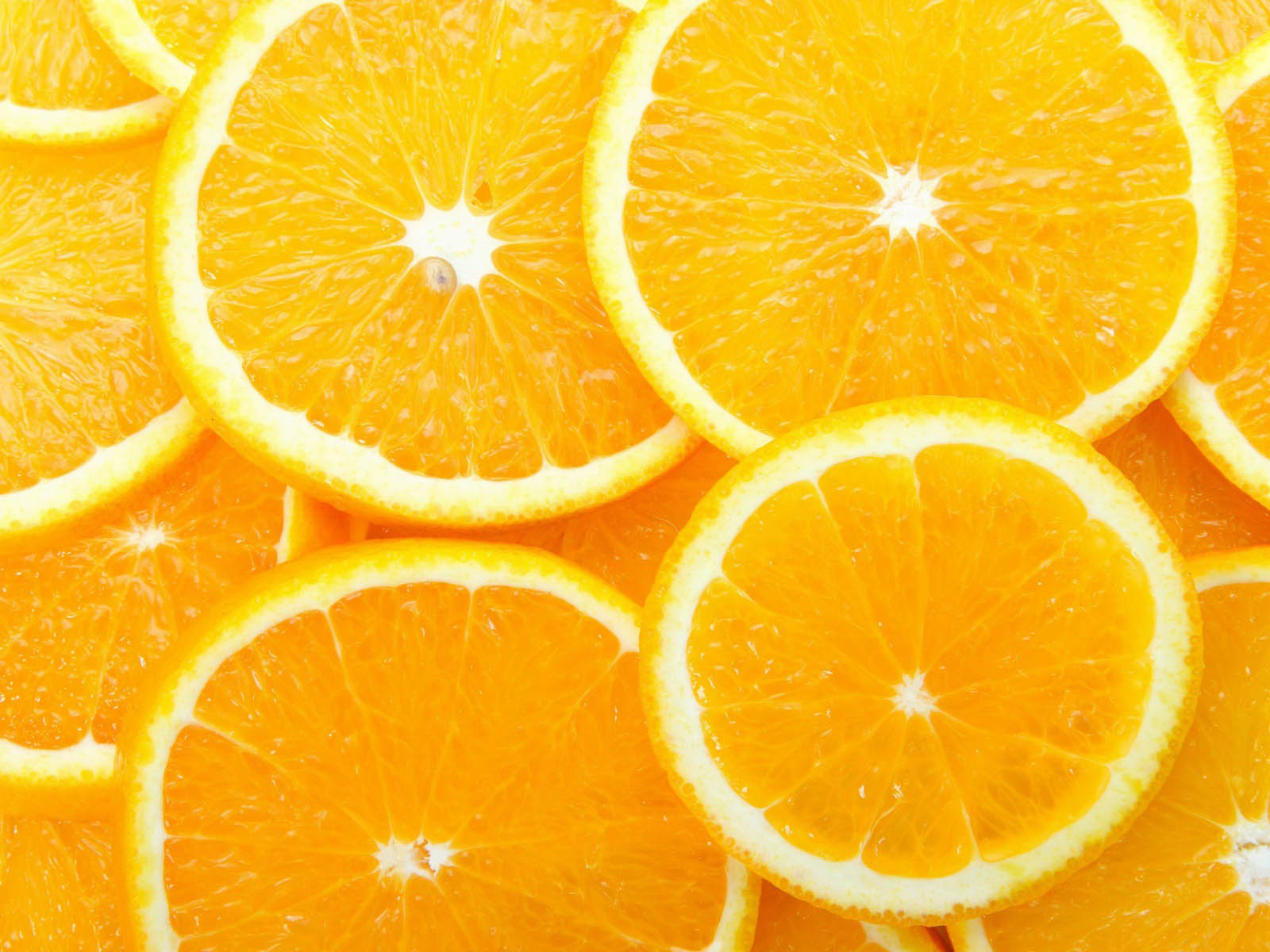 Wallpaper Orange Fruits