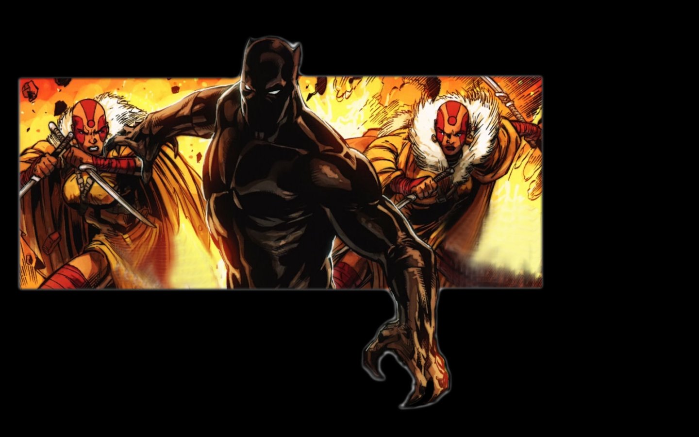 Black Panther comics Marvel Comics wallpaper 1440x900