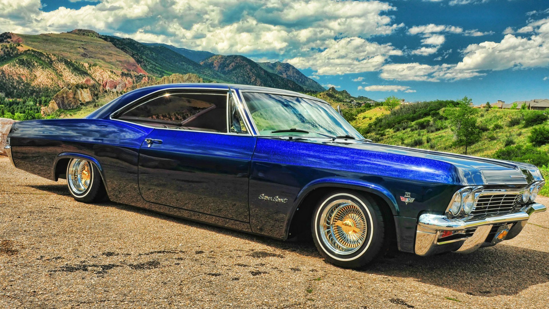 Chevrolet Impala Ss Lowrider Blue