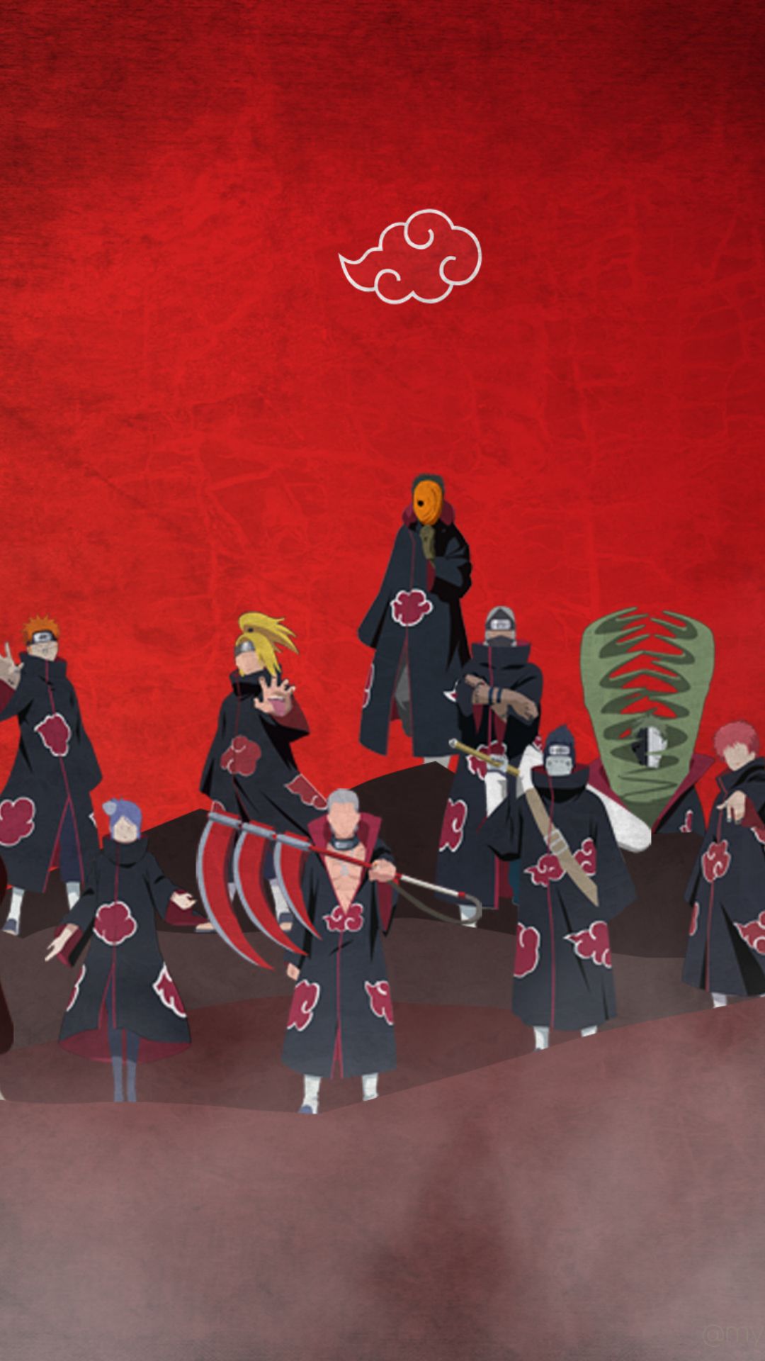 Akatsuki Wallpaper for mobile phone tablet desktop computer and other  devices HD and 4K wallpapers  Anime Anime wallpaper Naruto wallpaper