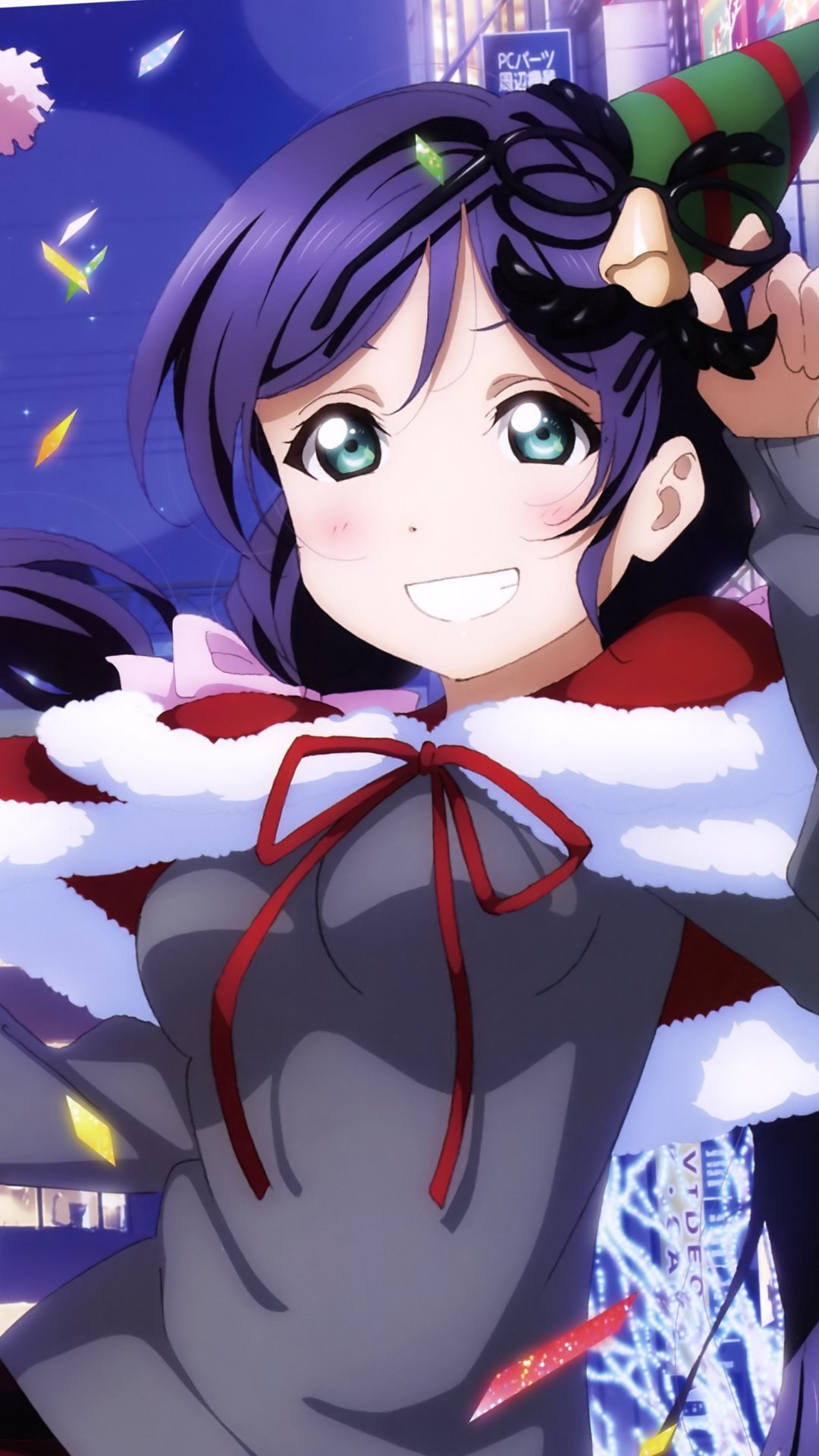 Christmas Anime Love Live Wallpaper iPhone