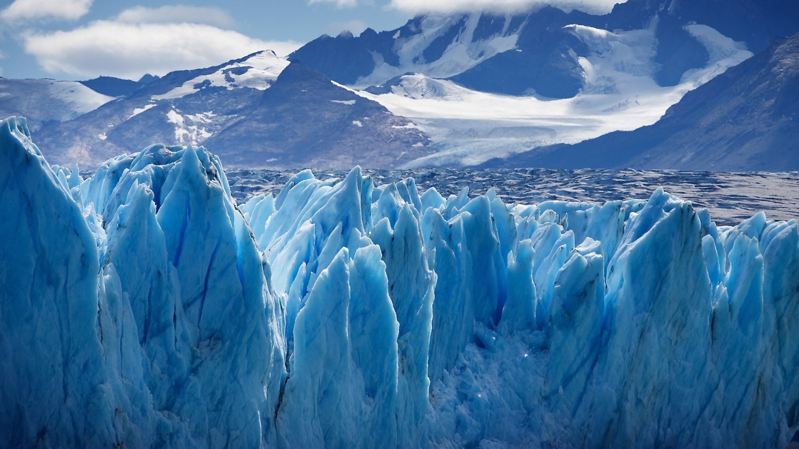 Upsala Glacier Argentina Wide Wallpaper New HD