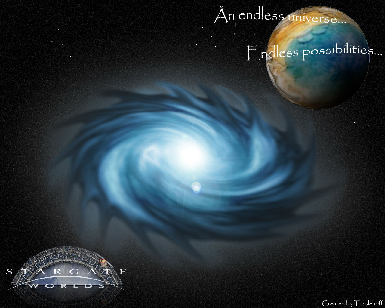 Universe Stargate Worlds Wallpaper Endless